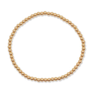 3MM ELLA JOLIE YELLOW GOLD FILLED BRACELET