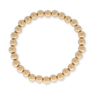 6MM ELLA JOLIE YELLOW GOLD FILLED BRACELET