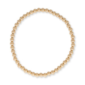 4MM ELLA JOLIE YELLOW GOLD FILLED BRACELET