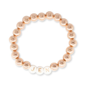 8MM JOJO CUSTOM ROSE GOLD FILLED BRACELET