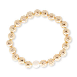 8MM ELIZABETH YELLOW GOLD FILLED BRACELET