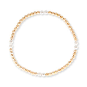 KIDS 3MM EMMA YELLOW GOLD FILLED BRACELET