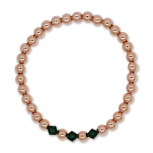 5MM QUINN ROSE GOLD FILLED BRACELET