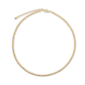 3MM ELLA JOLIE YELLOW GOLD FILLED NECKLACE