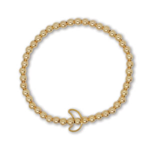 4MM KAYLEIGH MOON YELLOW GOLD FILLED BRACELET