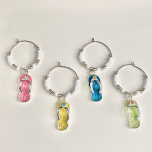 FLIP FLOP WINE CHARMS